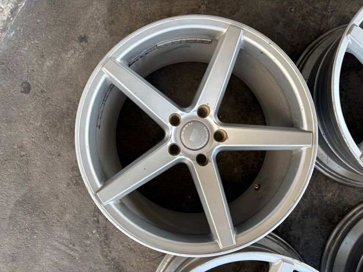 ล้อแม็กขอบ18 5รู114 หน้ากว้าง8 หลัง9 หน้าออฟ42 หลัง40 มีรอยตามการใช้งาน  รูปที่ 7