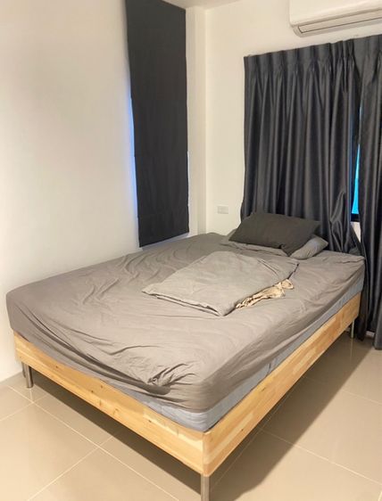 เตียงนอน 5 ฟุต รวมฟูก ของอีเกีย ซื้อมาแต่ยังไม่เคยใช้งาน