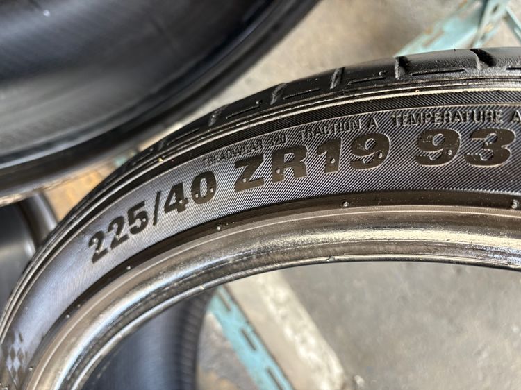 ยางKUMHO225-40-19 หลัง255-35-19 ปี23 ปีแท้ รูปที่ 8