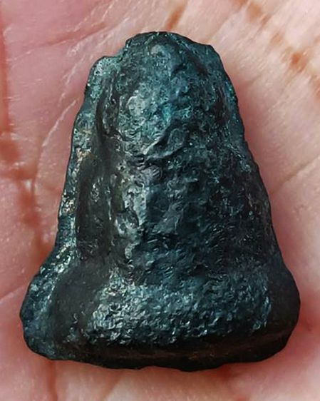 ปิดตาหลังยันต์ เนื้อเมฆพัด พระบ้านเก่าเก็บหลายสิบปีไม่ทราบเกจิ ขนาดสูง 2 ซ.ม. รูปที่ 4