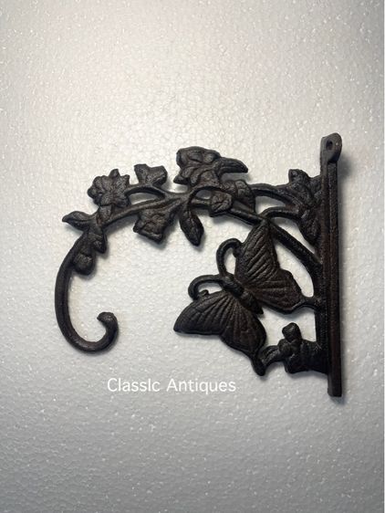 เหล็กฉาก ผีเสื้อ แขวนตะเกียง เหล็กหล่อสะสม