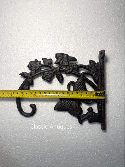 เหล็กฉาก ผีเสื้อ แขวนตะเกียง เหล็กหล่อสะสม รูปที่ 6