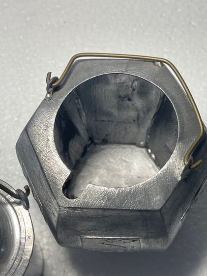 กาน้ำชา หกเหลี่ยม โบราณ เก่าสะสม รูปที่ 12