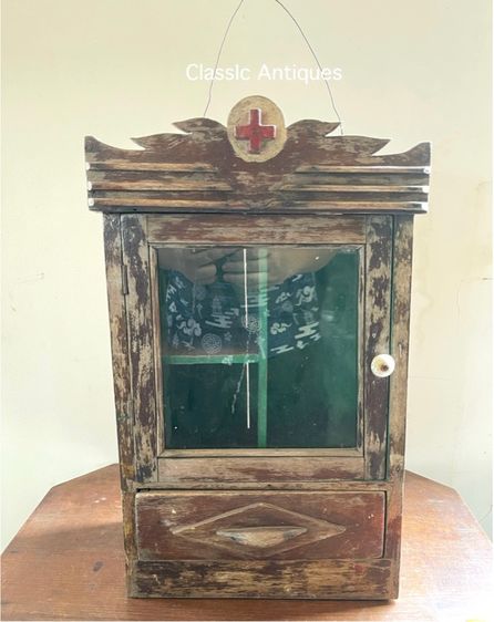 ตู้ยา โบราณเก่าสะสม รูปที่ 17