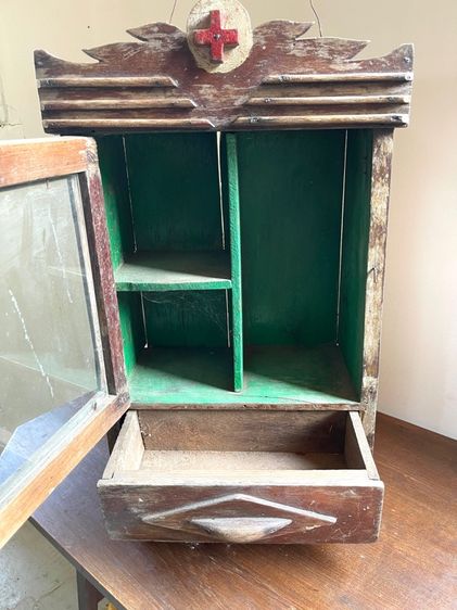 ตู้ยา โบราณเก่าสะสม รูปที่ 5