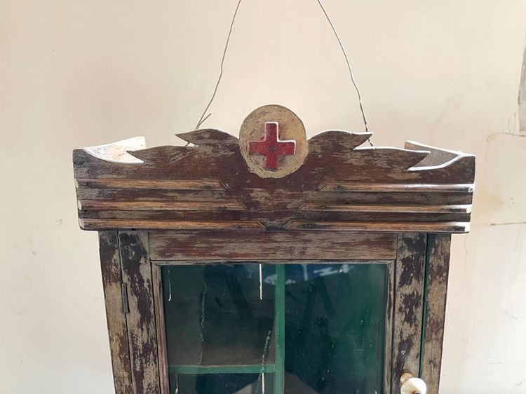 ตู้ยา โบราณเก่าสะสม รูปที่ 8