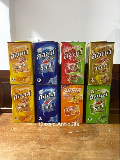 กระป๋อง ลูกอม ฮอลล์ โบราณ เก่าสะสม รูปที่ 5