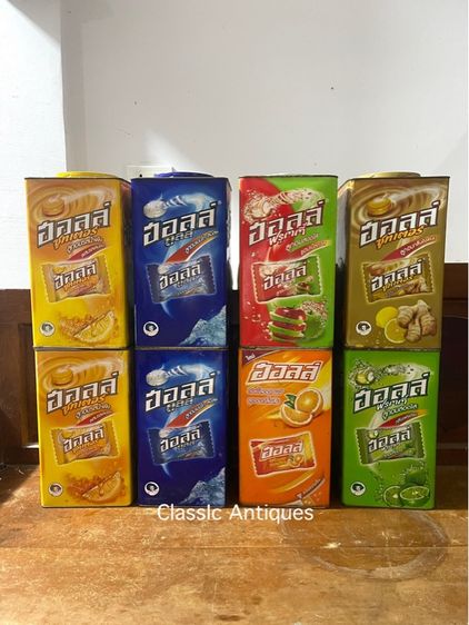 กระป๋อง ลูกอม ฮอลล์ โบราณ เก่าสะสม รูปที่ 3