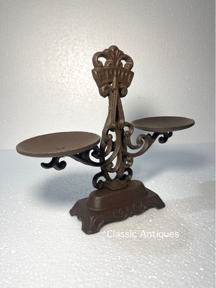 ตาชั่ง เหล็กหล่อ สะสม รูปที่ 2