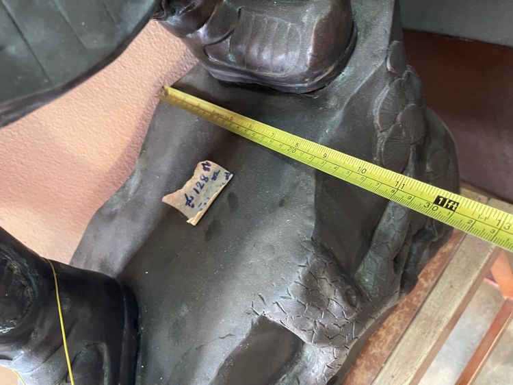 เทพเจ้า กวนอู ทองเหลือง องค์ใหญ่สะสม รูปที่ 17