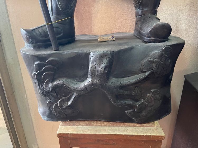 เทพเจ้า กวนอู ทองเหลือง องค์ใหญ่สะสม รูปที่ 8