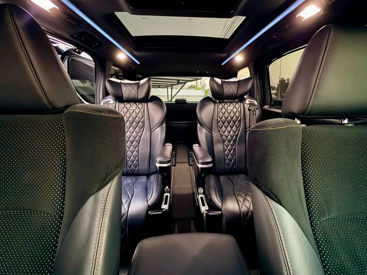 Toyota Alphard 2021 2.5 S Type Gold Van ไฮบริด ไม่ติดแก๊ส เกียร์อัตโนมัติ ดำ รูปที่ 3