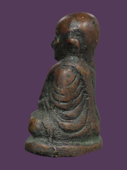 รูปหล่อโบราณหลวงพ่อเงิน พิมพ์นิยม วัดบางคลาน จ.พิจิตร รูปที่ 3