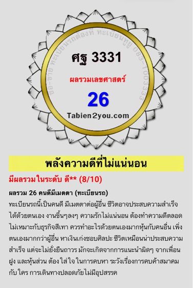 ทะเบียน ศฐ 3331 รูปที่ 3