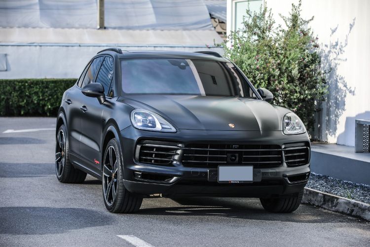 รถ Porsche Cayenne 3.0 S E-Hybrid Platinum Edition 4WD สี ดำ