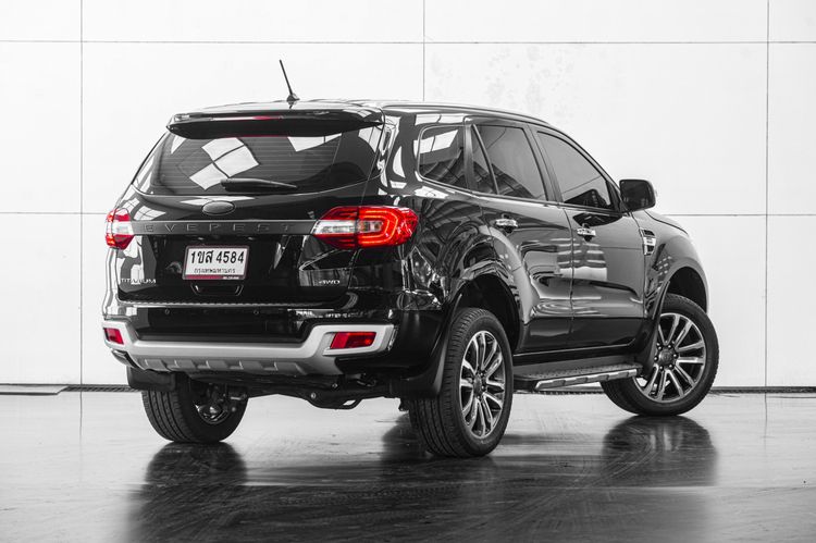 Ford Everest 2021 2.0 Titanium Plus 4WD Utility-car ดีเซล ไม่ติดแก๊ส เกียร์อัตโนมัติ ดำ รูปที่ 4