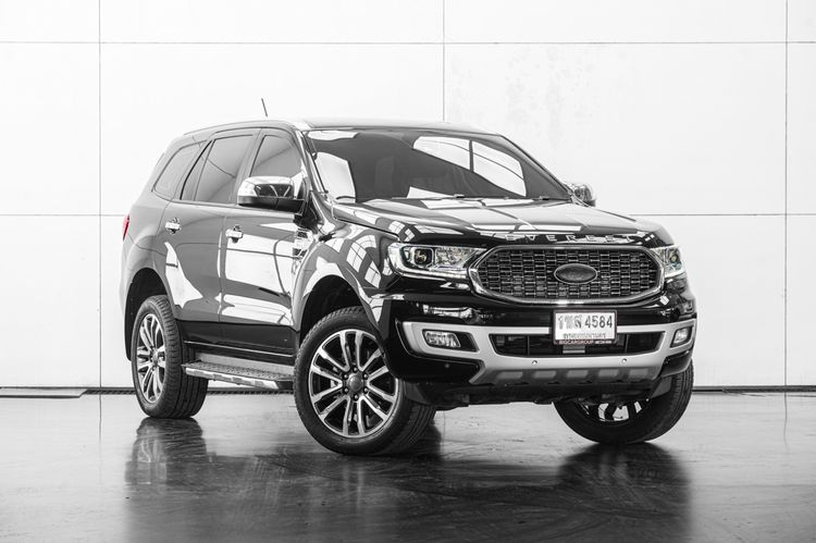 รถ Ford Everest 2.0 Titanium Plus 4WD สี ดำ