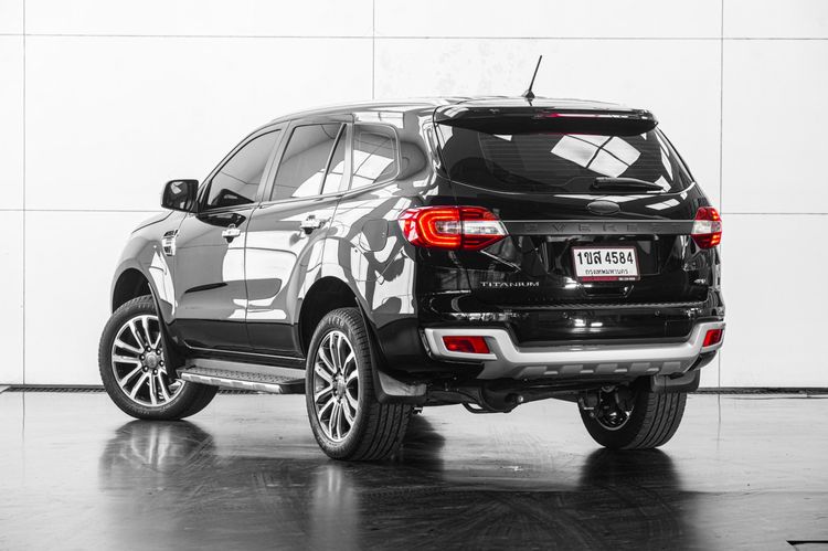 Ford Everest 2021 2.0 Titanium Plus 4WD Utility-car ดีเซล ไม่ติดแก๊ส เกียร์อัตโนมัติ ดำ รูปที่ 3