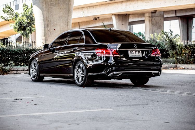 Mercedes-Benz E-Class 2014 E300 Sedan ปลั๊กอินไฮบริด (PHEV) ไม่ติดแก๊ส เกียร์อัตโนมัติ ดำ รูปที่ 4