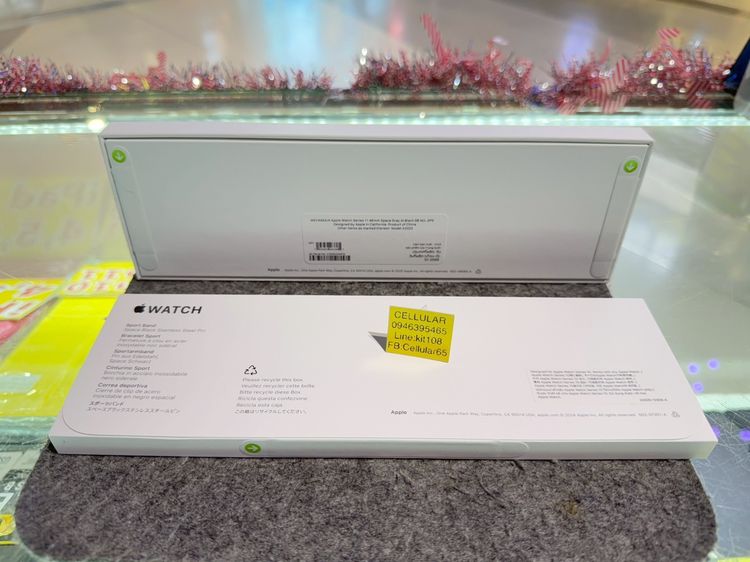 AppleWatch Series11 46mm ของใหม่มือ1 ประกันศูนย์ไทย1ปี ราคาพิเศษ รูปที่ 4