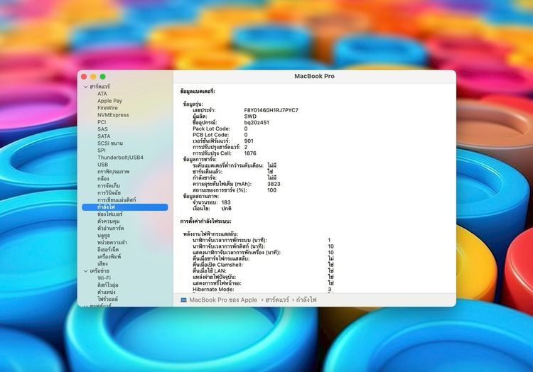 MacBook Pro (13.3-inch,2019 Four Thunderbolt 3 ports) Ram8GB SSD256GB SpaceGray  รูปที่ 13