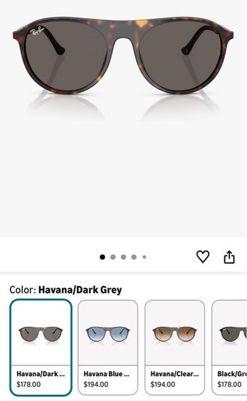 Ray-Ban แว่นตากันแดด Ray Ban Unisex