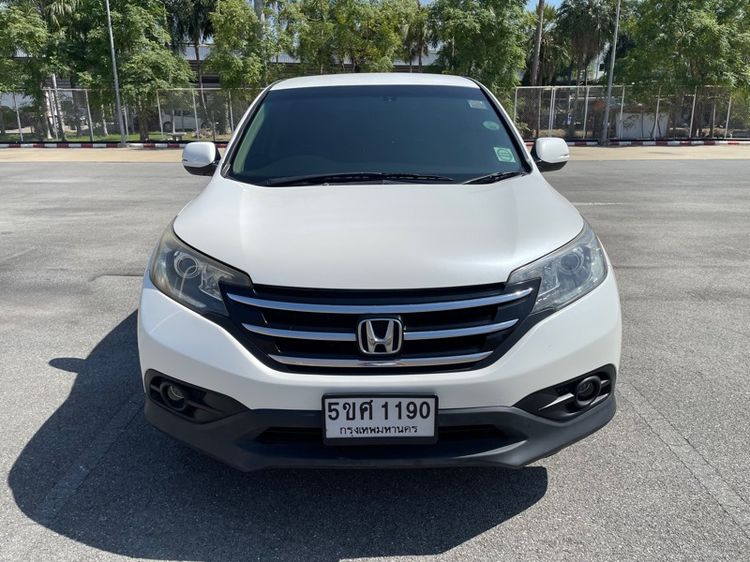Honda CR-V 2013 2.4 EL 2WD Utility-car เบนซิน ไม่ติดแก๊ส เกียร์อัตโนมัติ ขาว รูปที่ 2