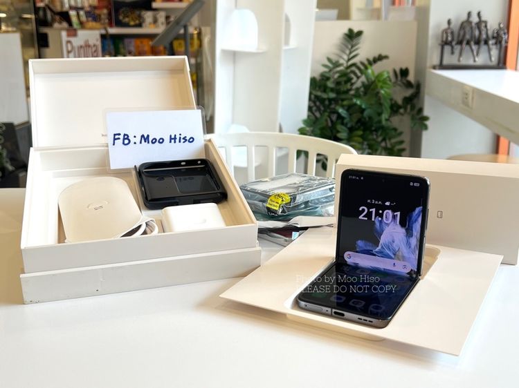 ฝาพับ OPPO Find N3 Flip สี Sleek Black (สีดำเงา)