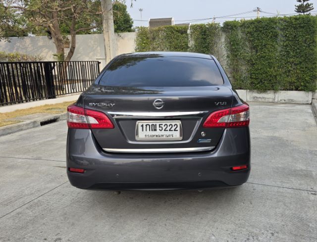 Nissan Sylphy 2013 1.8 V Sedan เบนซิน ไม่ติดแก๊ส เกียร์อัตโนมัติ เทา รูปที่ 3