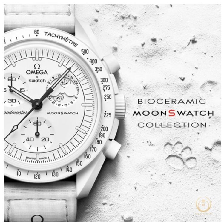 ขาว Swatch นาฬิกา