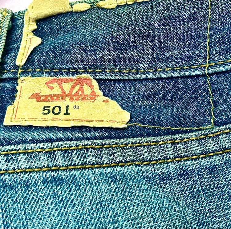 Levi’s 501 (Vintage) มือสอง ของแท้ ปี 2015 เอวใหญ่ (W38 L34) Made in China สภาพ วินเทจ รูปที่ 3