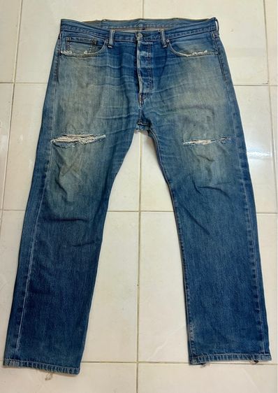 Levi’s 501 (Vintage) มือสอง ของแท้ ปี 2015 เอวใหญ่ (W38 L34) Made in China สภาพ วินเทจ