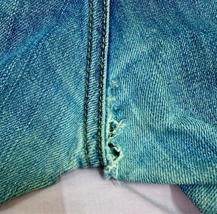 Levi’s 501 (Vintage) มือสอง ของแท้ ปี 2015 เอวใหญ่ (W38 L34) Made in China สภาพ วินเทจ รูปที่ 7