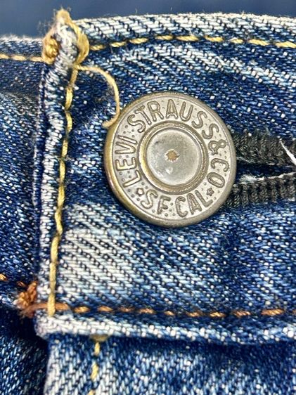 Levi’s 501 (Vintage) มือสอง ของแท้ ปี 2015 เอวใหญ่ (W38 L34) Made in China สภาพ วินเทจ รูปที่ 12
