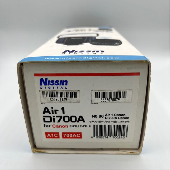 Flash Nissin Di700A พร้อม Air 1 Commander for Canon รูปที่ 8