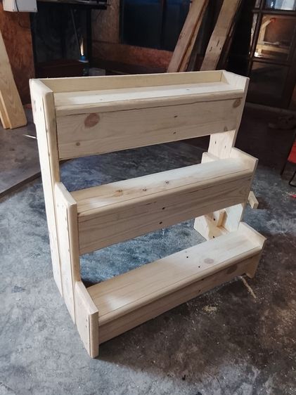 ชั้นไม้วางโหลปลากัด และอื่นๆ รูปที่ 4