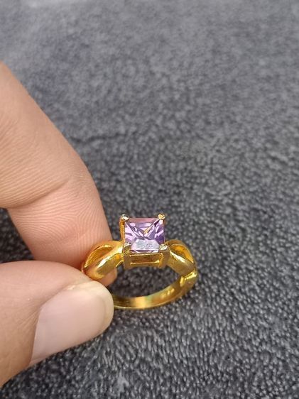 💍แหวนพลอยสีม่วง💍