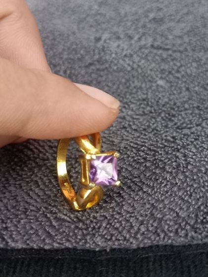 💍แหวนพลอยสีม่วง💍 รูปที่ 3