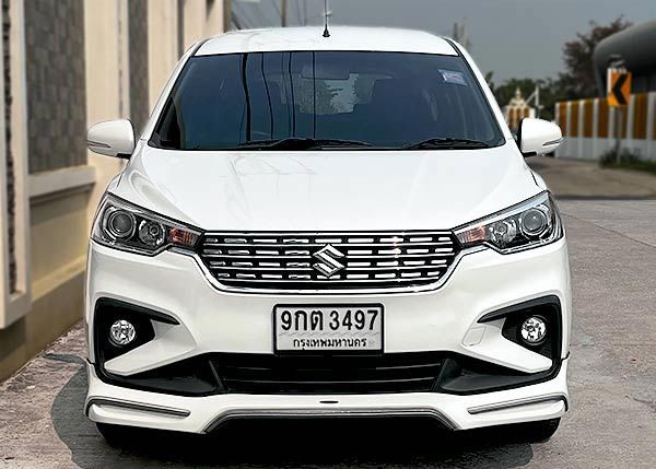 Suzuki Ertiga 2019 1.5 GX Utility-car เบนซิน ไม่ติดแก๊ส เกียร์อัตโนมัติ ขาว รูปที่ 2