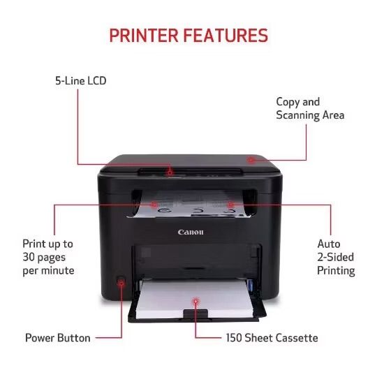 ปริ้นเตอร์เลเซอร์ขาว-ดำ Canon Image Class MF272dw รูปที่ 3