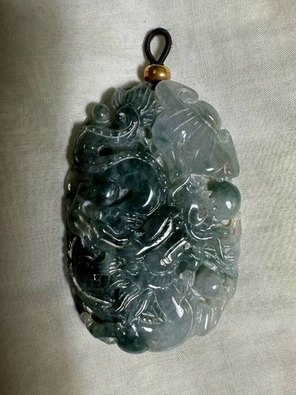 จี้หยกแท้..Natural Jade (FEI CUI) เกรดA. พร้อมใบรับประกันฯ