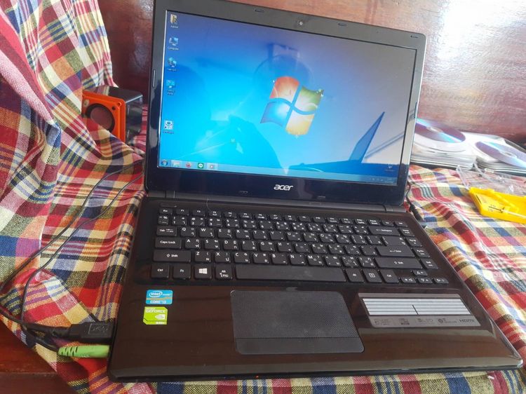 ACER Note book i3 ram4 HDD300 win7 สภาพสวยเดิมเดิมตำหนิแบตเสื่อมและลำโพงเสียงแตก รูปที่ 9