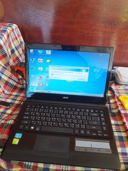 ACER Note book i3 ram4 HDD300 win7 สภาพสวยเดิมเดิมตำหนิแบตเสื่อมและลำโพงเสียงแตก รูปที่ 12