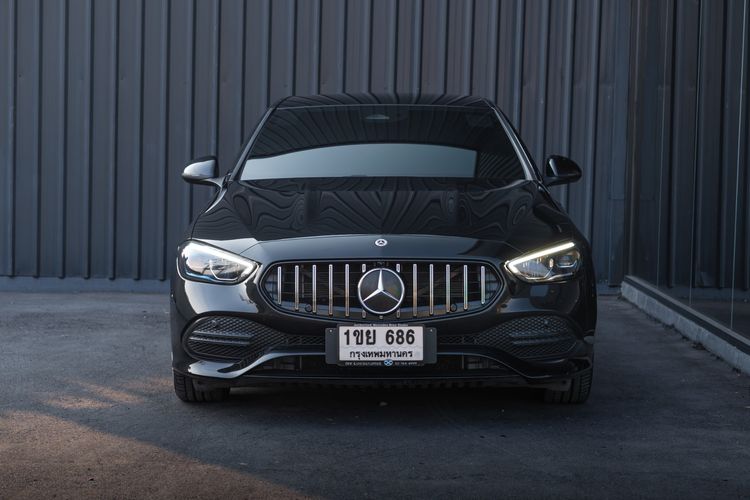 Mercedes-Benz C-Class 2023 C220 Sedan ดีเซล ไม่ติดแก๊ส เกียร์อัตโนมัติ ดำ รูปที่ 2