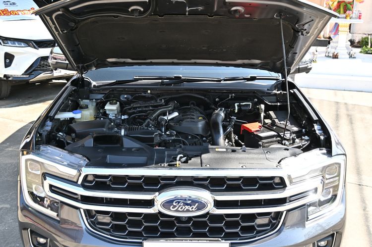 Ford Everest 2022 2.0 Titanium Plus 4WD Utility-car ดีเซล ไม่ติดแก๊ส เกียร์อัตโนมัติ เทา รูปที่ 4