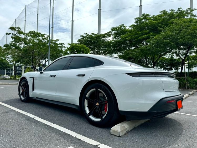 Porsche Taycan 2021 4S 4WD Sedan ไฟฟ้า ไม่ติดแก๊ส เกียร์อัตโนมัติ ขาว รูปที่ 4