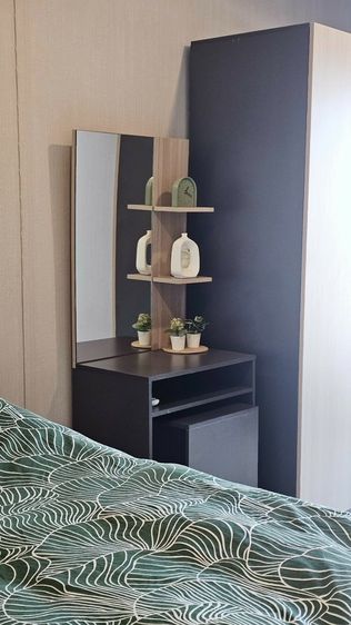 มีบางส่วน ขายคอนโด IDEO Sukhumvit 115 ชั้น 20  Fully-furnished พร้อมเข้าอยู่ ทำเลดีติด BTS ปู่เจ้า สมุทรปราการ รูปที่ 4