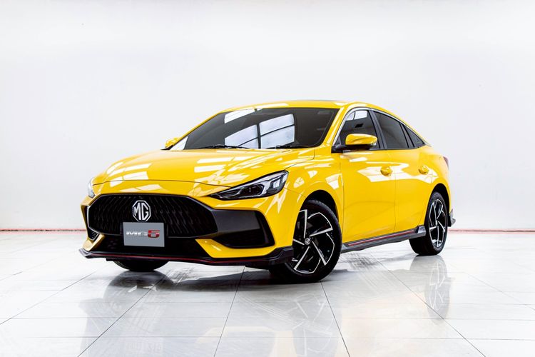 รถ MG MG5 1.5 X สี เหลือง