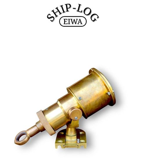 EIWA SEIKO MARINE SHIP-LOG เครื่องมือใช้วัดความเร็วระยะทางเรือโบราณ ทองเหลืองแท้ เก่าเก็บ สำหรับนักสะสม รูปที่ 3