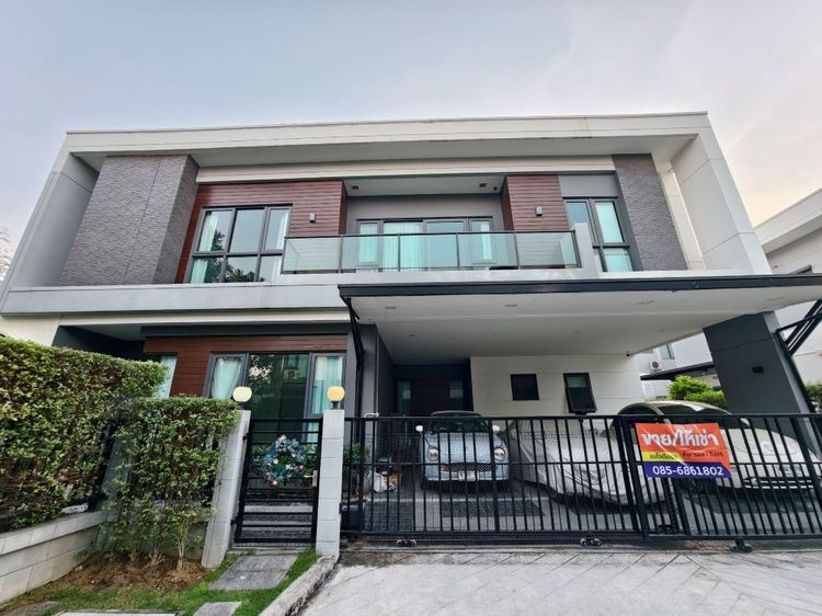 ขายหรือให้เช่า บ้านเดี่ยว 2 ชั้น หลังมุม โครงการเดอะ ซิตี้ สุขุมวิท-อ่อนนุช ทำเลดี เดินทางสะดวก